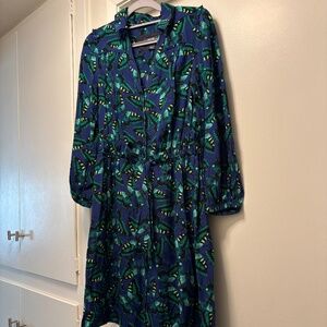 Maeve / Anthropologie butterfly pattern dress - size XS